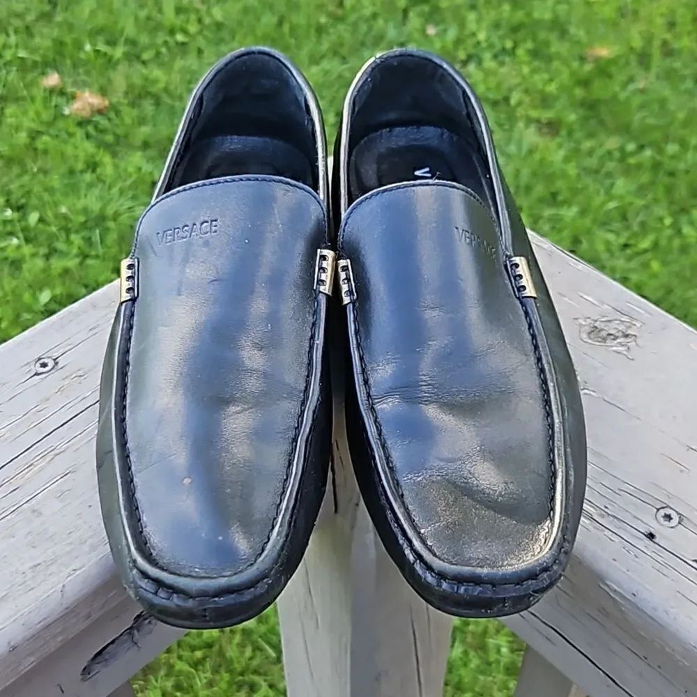 Versace Collection Black loafers size 42